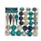 39ct. Holiday Deluxe Shatterproof Christmas Tree Ornament Box Set